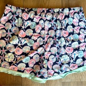 Simply Southern coastal shell pattern lounge shorts